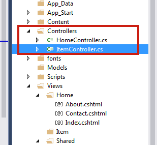 Adding A Controller And View Page In ASP NET MVC